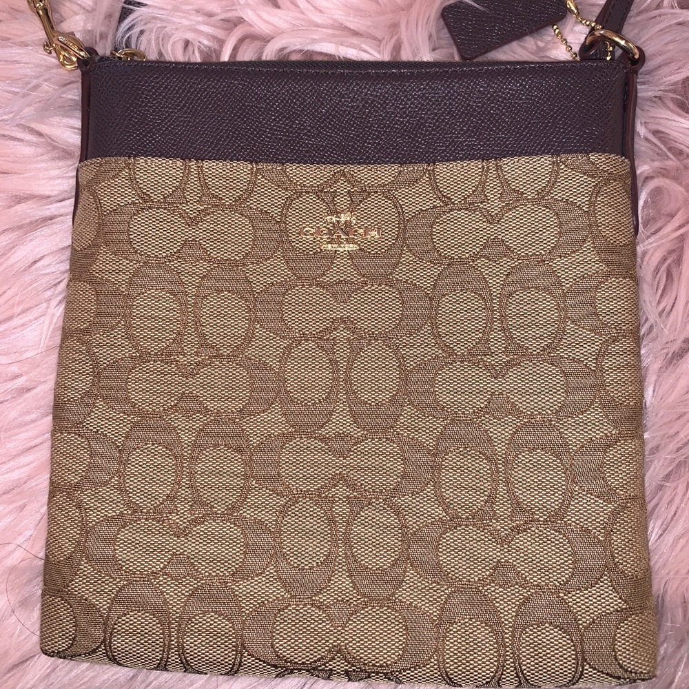 Coach brown bag
